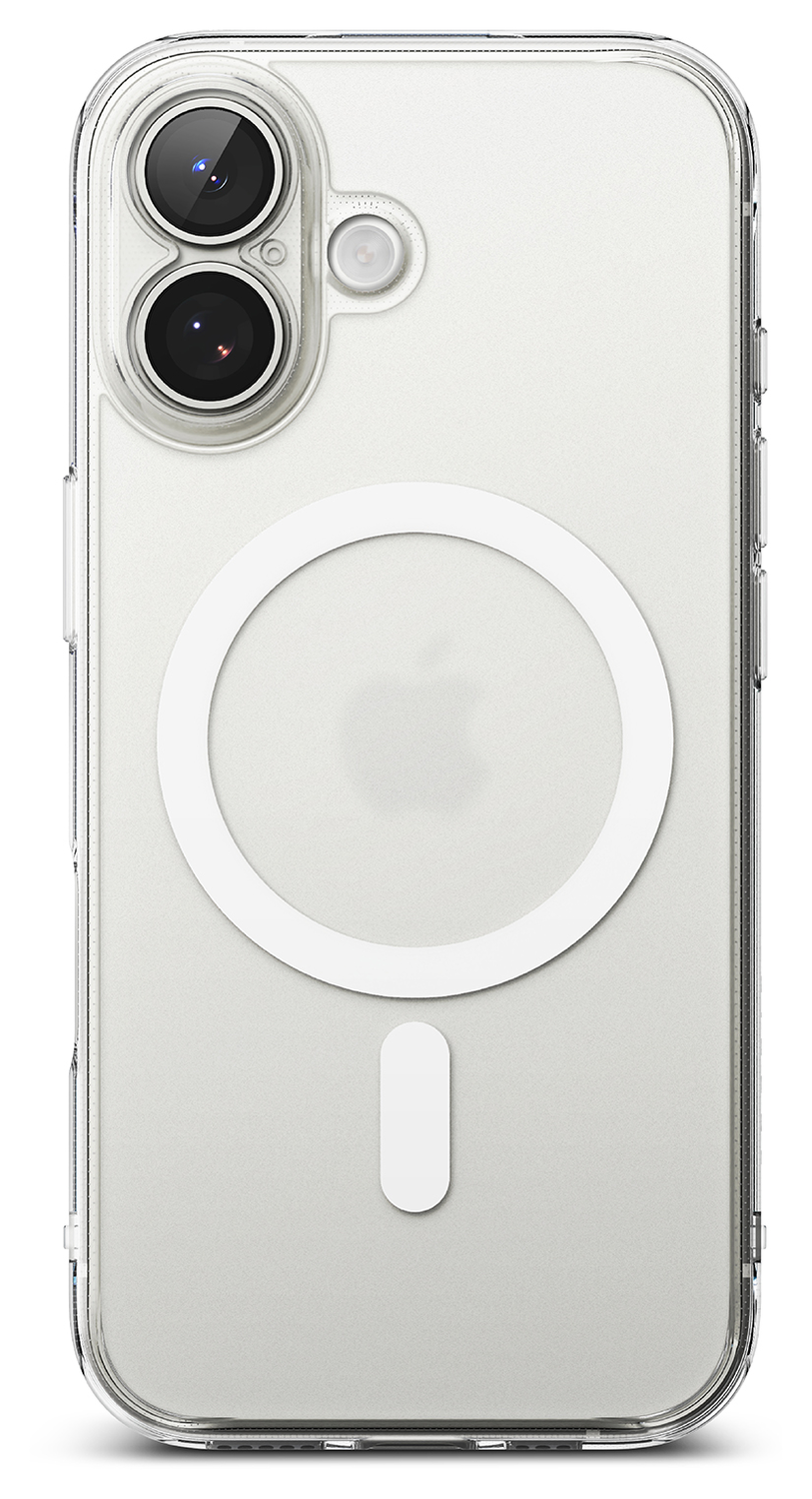 Ringke Fusion Magnetic Apple iPhone 17 Hoesje MagSafe Matte Transparant afbeelding 11
