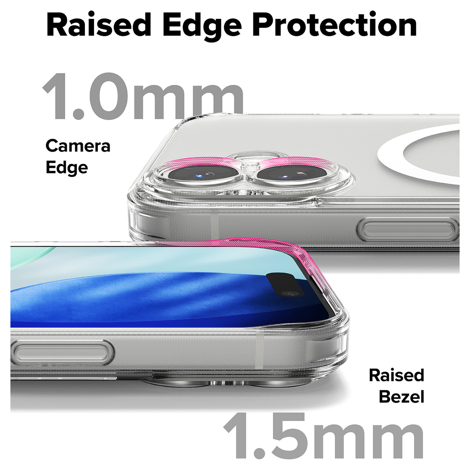 Ringke Fusion Magnetic Apple iPhone 17 Hoesje MagSafe Matte Transparant afbeelding 6