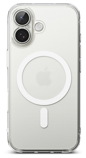 Ringke Fusion Magnetic Apple iPhone 17 Hoesje MagSafe Matte Transparant afbeelding 11