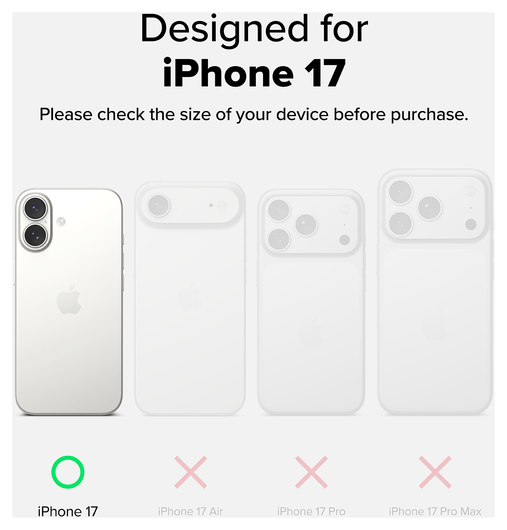 Ringke Fusion Magnetic Apple iPhone 17 Hoesje MagSafe Matte Transparant afbeelding 3