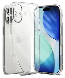 Ringke Air iPhone 17 Hoesje Flexibel TPU Back Cover Transparant afbeelding