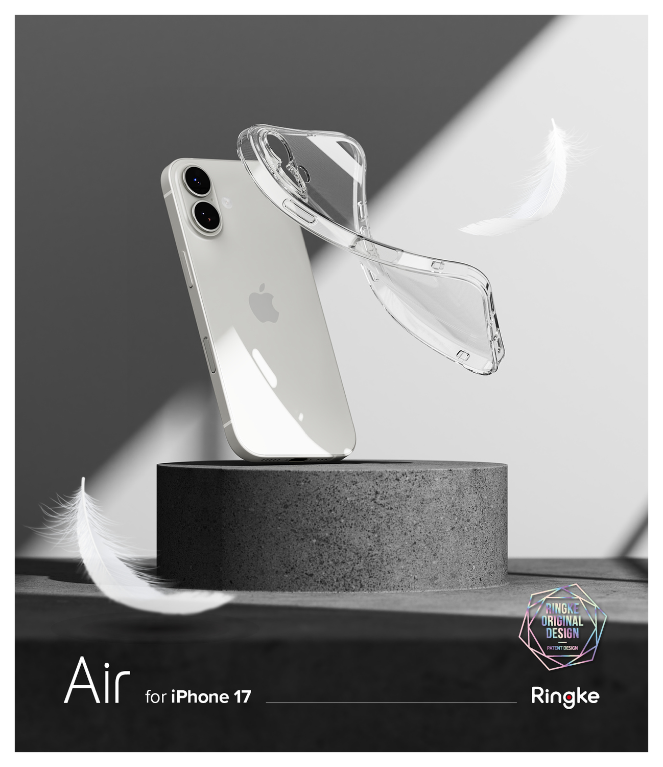 Ringke Air iPhone 17 Hoesje Flexibel TPU Back Cover Transparant afbeelding 9