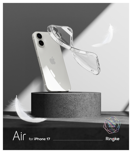 Ringke Air iPhone 17 Hoesje Flexibel TPU Back Cover Transparant afbeelding 9