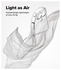 Ringke Air iPhone 17 Hoesje Flexibel TPU Back Cover Transparant afbeelding 5