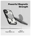 Ringke Fusion X Magnetic Apple iPhone 17 Hoesje MagSafe Zwart afbeelding 7