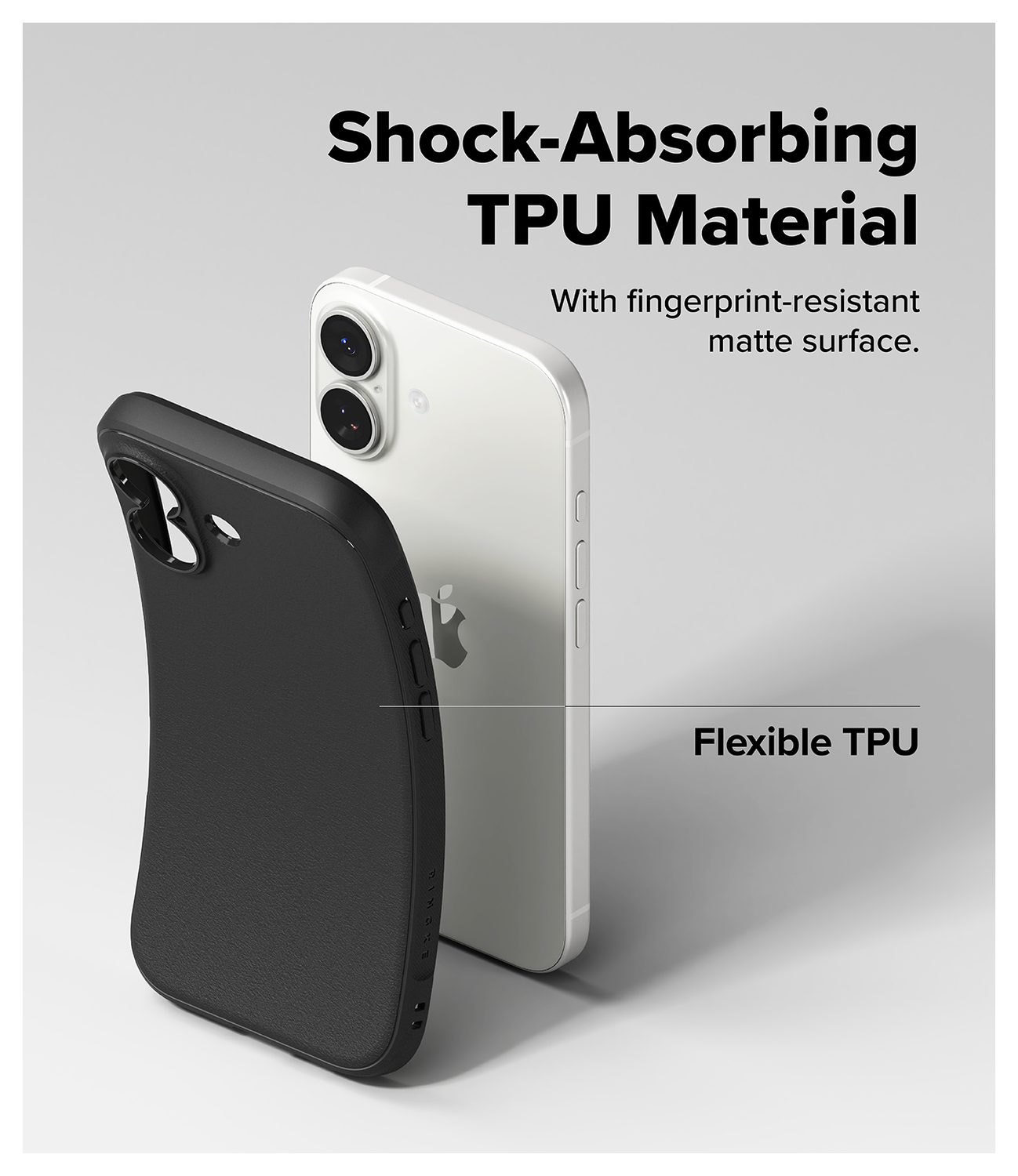 Ringke Onyx Magnetic Apple iPhone 17 Hoesje MagSafe Zwart afbeelding 9