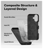 Ringke Silicone Magnetic Apple iPhone 17 Hoesje MagSafe Back Cover Zwart afbeelding 6