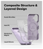 Ringke Silicone Magnetic Apple iPhone 17 Hoesje MagSafe Back Cover Paars afbeelding 6