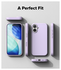 Ringke Silicone Magnetic Apple iPhone 17 Hoesje MagSafe Back Cover Paars afbeelding 9