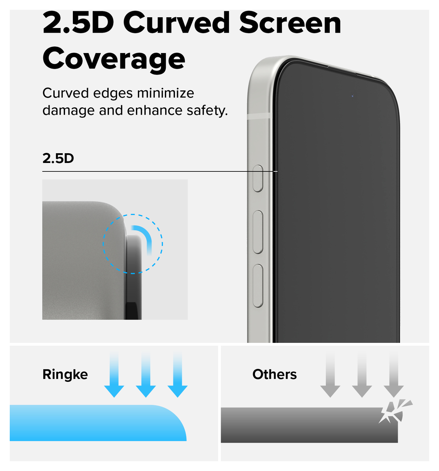 Ringke Easy Slide Apple iPhone 17 Screen Protector met Jig 2-Pack afbeelding 10
