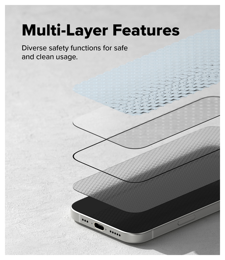 Ringke Easy Slide Apple iPhone 17 Screen Protector met Jig 2-Pack afbeelding 11