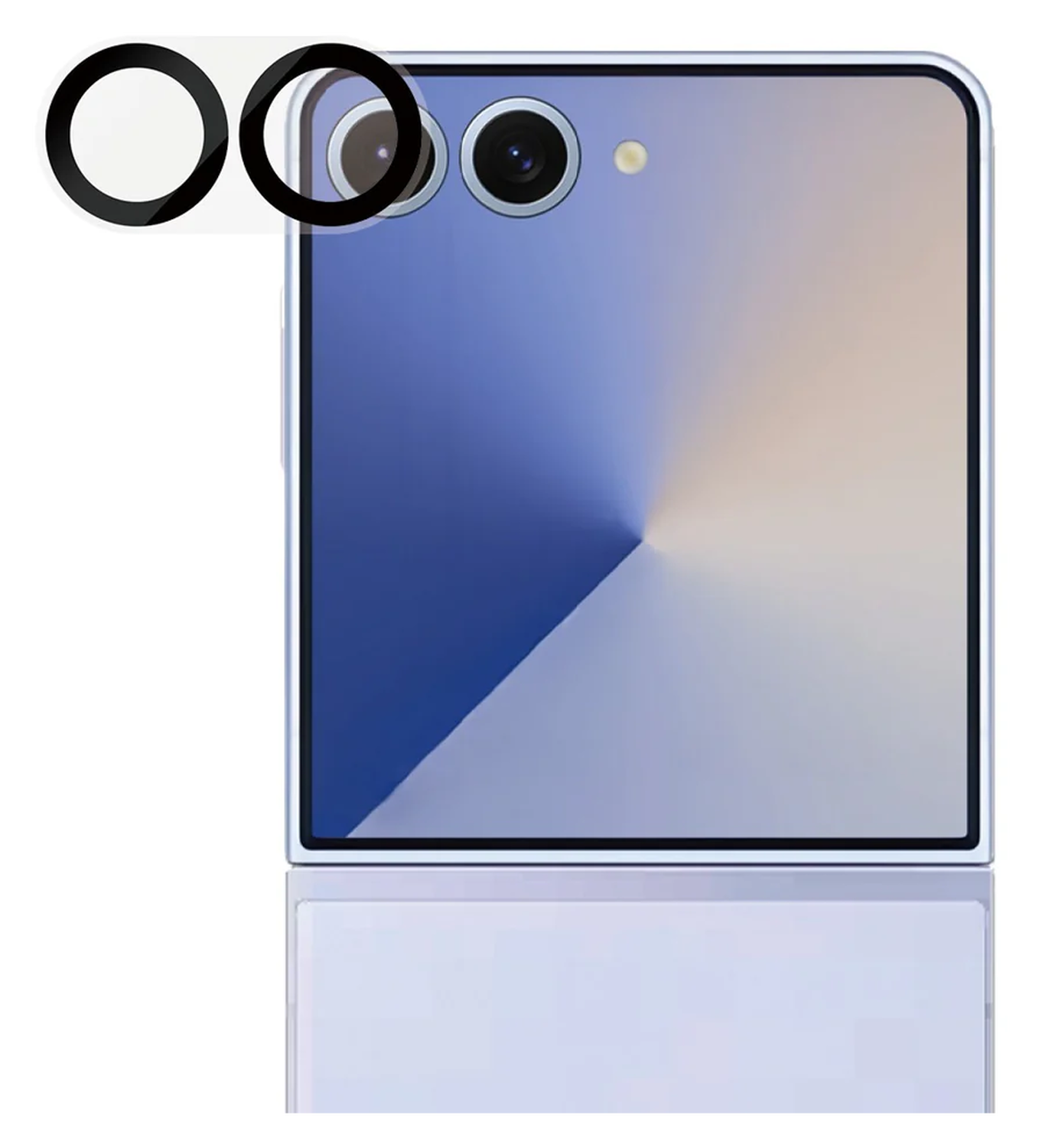PanzerGlass PicturePerfect Samsung Galaxy Z Flip 7 Camera Protector Glas afbeelding 2