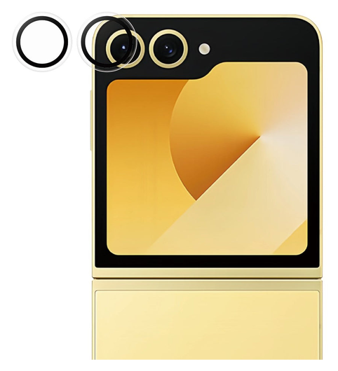 PanzerGlass Hoops Rings Samsung Galaxy Z Flip 7 FE Camera Lens Protector Glas afbeelding 2