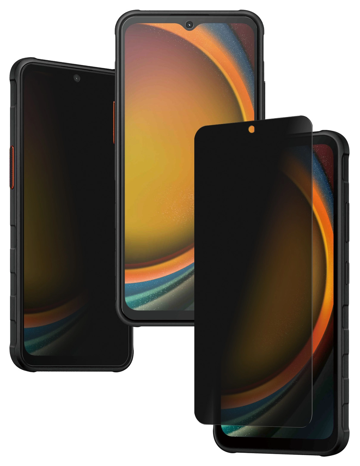 PanzerGlass Ultra-Wide Samsung Galaxy Xcover 7 / 6 Pro Privacy Glass afbeelding 4
