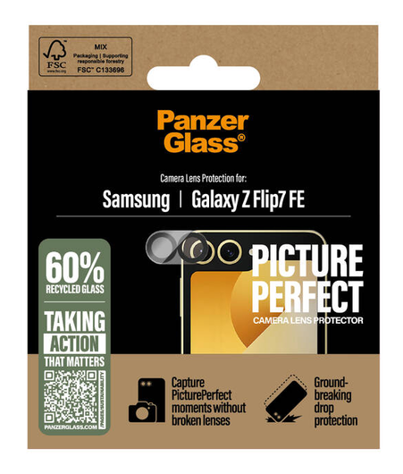PanzerGlass PicturePerfect Samsung Galaxy Z Flip 7 FE Camera Protector Glas afbeelding 4