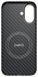 NEKIT Fiber Apple iPhone 17 Hoesje MagSafe Kevlar Back Cover Dun Zwart afbeelding 15