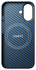 NEKIT Fiber Apple iPhone 17 Hoesje MagSafe Kevlar Back Cover Dun Blauw afbeelding 11