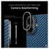 NEKIT Fiber Apple iPhone 17 Hoesje MagSafe Kevlar Back Cover Dun Blauw afbeelding 3