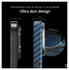 NEKIT Fiber Apple iPhone 17 Hoesje MagSafe Kevlar Back Cover Dun Blauw afbeelding 4