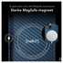 NEKIT Fiber Apple iPhone 17 Hoesje MagSafe Kevlar Back Cover Dun Blauw afbeelding 5