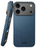 NEKIT Fiber Apple iPhone 17 Pro Max Hoesje MagSafe Kevlar Back Cover Dun Blauw afbeelding 1