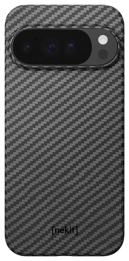 NEKIT Fiber PixelSnap Google Pixel 10 / 10 Pro Hoesje MagSafe / Qi2 Kevlar Zwart afbeelding 12