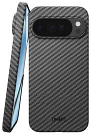 NEKIT Fiber PixelSnap Google Pixel 10 / 10 Pro Hoesje MagSafe / Qi2 Kevlar Zwart afbeelding