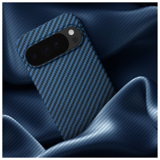 NEKIT Fiber PixelSnap Google Pixel 10 / 10 Pro Hoesje MagSafe / Qi2 Kevlar Blauw afbeelding 17