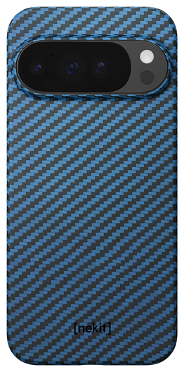 NEKIT Fiber PixelSnap Google Pixel 10 / 10 Pro Hoesje MagSafe / Qi2 Kevlar Blauw afbeelding 12
