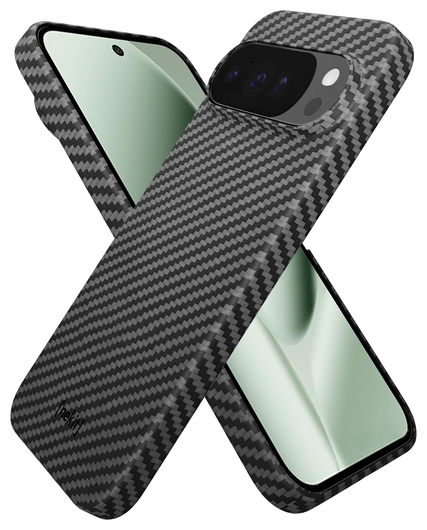 NEKIT Fiber PixelSnap Google Pixel 10 Pro XL Hoesje MagSafe / Qi2 Kevlar Zwart afbeelding 2