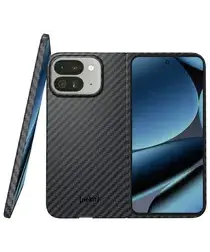 NEKIT Fiber PixelSnap Google Pixel 10 Pro Fold Hoesje MagSafe / Qi2 Kevlar Zwart afbeelding