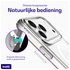 Buddi Core Apple iPhone 17 Pro Max Hoesje MagSafe Back Cover Clear afbeelding 5