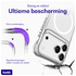 Buddi Core Apple iPhone 17 Pro Max Hoesje MagSafe Back Cover Matte Clear afbeelding 2