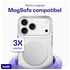 Buddi Core Apple iPhone 17 Pro Max Hoesje MagSafe Back Cover Matte Clear afbeelding 3