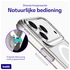 Buddi Core Apple iPhone 17 Pro Max Hoesje MagSafe Back Cover Matte Clear afbeelding 5