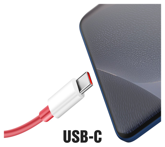 OnePlus SuperVOOC USB-A naar USB-C Kabel 10A Snellader 1.5M afbeelding 4