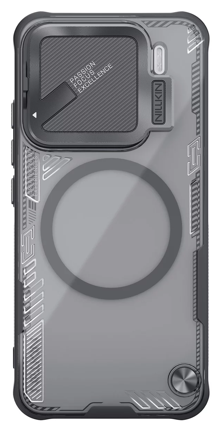 Nillkin IceBlade Prop Xiaomi 15 Hoesje MagSafe / Qi2 Zwart afbeelding 2