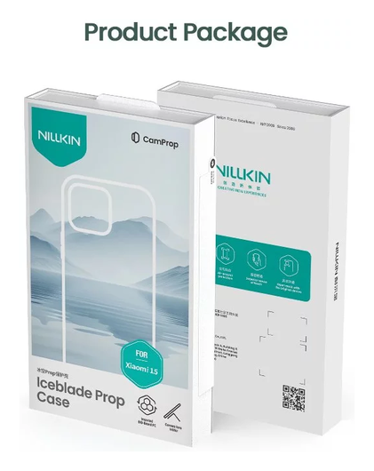 Nillkin IceBlade Prop Xiaomi 15 Hoesje MagSafe / Qi2 Zwart afbeelding 9