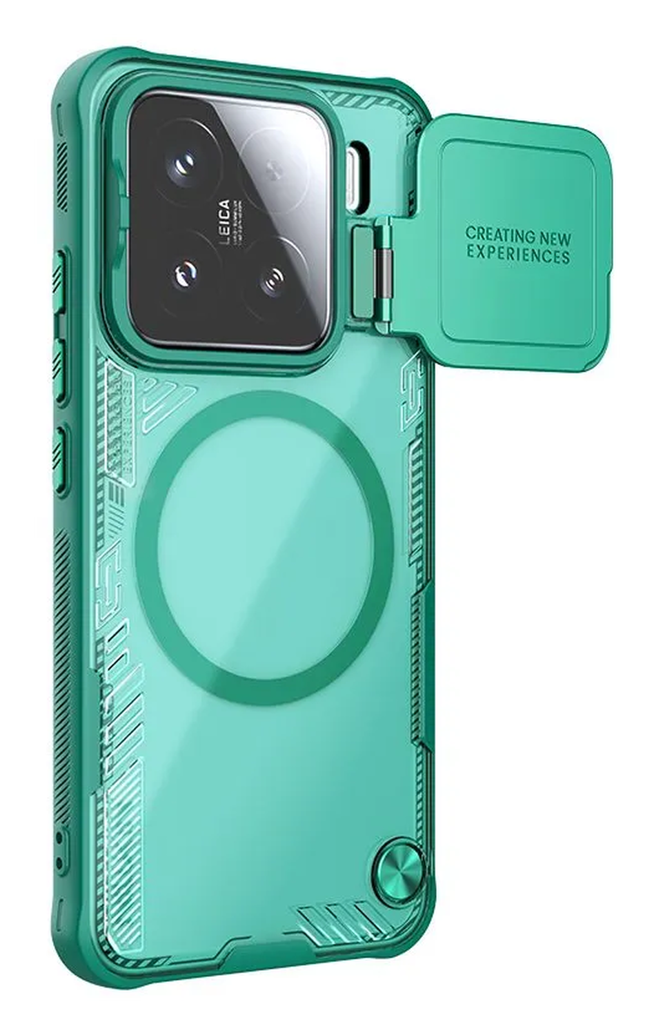 Nillkin IceBlade Prop Xiaomi 15 Hoesje MagSafe / Qi2 Groen afbeelding 14