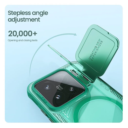 Nillkin IceBlade Prop Xiaomi 15 Hoesje MagSafe / Qi2 Groen afbeelding 10