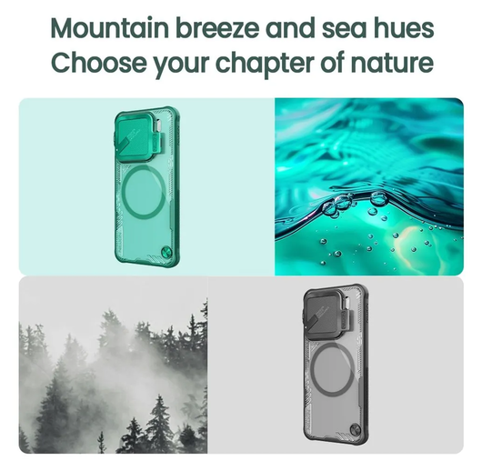 Nillkin IceBlade Prop Xiaomi 15 Hoesje MagSafe / Qi2 Groen afbeelding 12