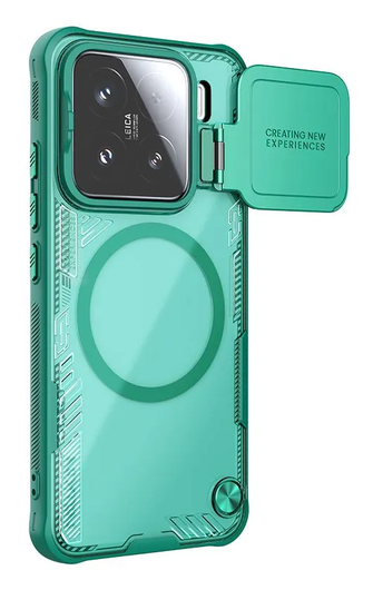 Nillkin IceBlade Prop Xiaomi 15 Hoesje MagSafe / Qi2 Groen afbeelding 14