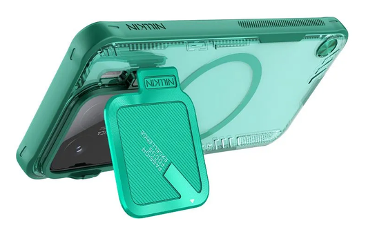 Nillkin IceBlade Prop Xiaomi 15 Hoesje MagSafe / Qi2 Groen afbeelding 15