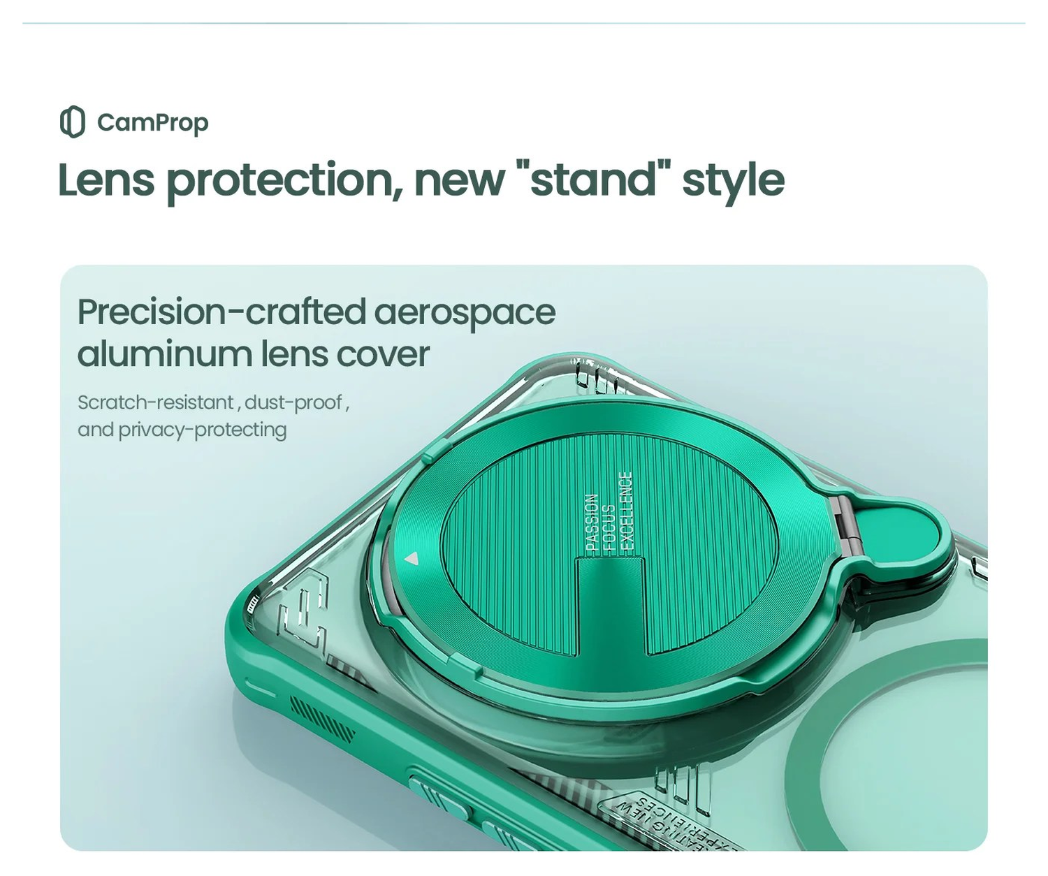 Nillkin IceBlade Prop Xiaomi 15 Ultra Hoesje MagSafe / Qi2 Groen afbeelding 6