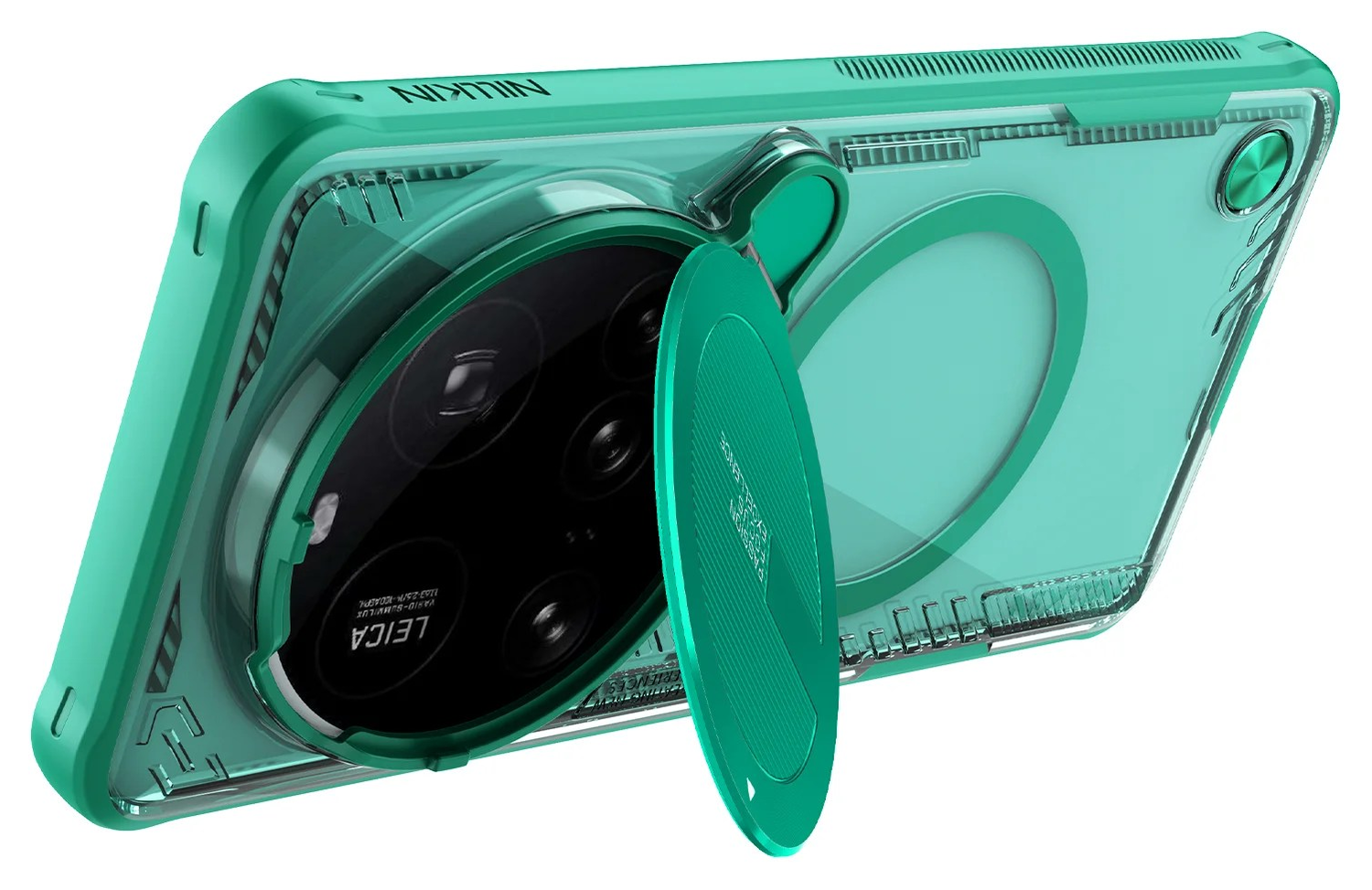 Nillkin IceBlade Prop Xiaomi 15 Ultra Hoesje MagSafe / Qi2 Groen afbeelding 8