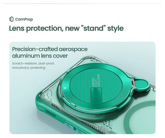 Nillkin IceBlade Prop Xiaomi 15 Ultra Hoesje MagSafe / Qi2 Groen afbeelding 6