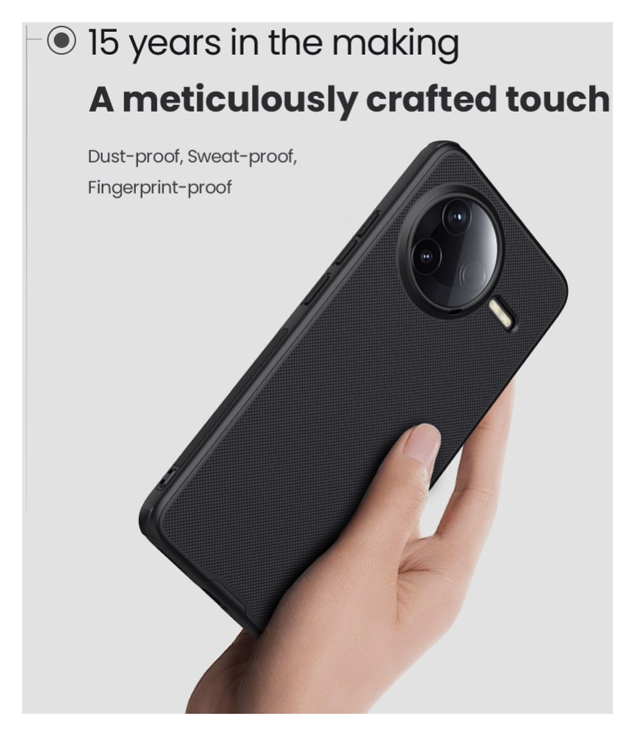 Nillkin Super Frosted Shield Xiaomi Poco F7 Pro Hoesje Back Cover Groen afbeelding 3
