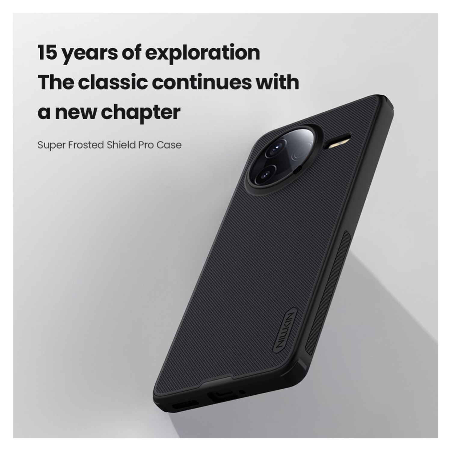 Nillkin Super Frosted Shield Xiaomi Poco F7 Pro Hoesje Back Cover Groen afbeelding 4