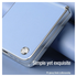 Nillkin Leather CamShield Samsung Z Flip 6 / 7 FE Hoesje met Camera Slider Wit afbeelding 4