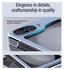 Nillkin Leather CamShield Samsung Z Flip 6 / 7 FE Hoesje met Camera Slider Wit afbeelding 6